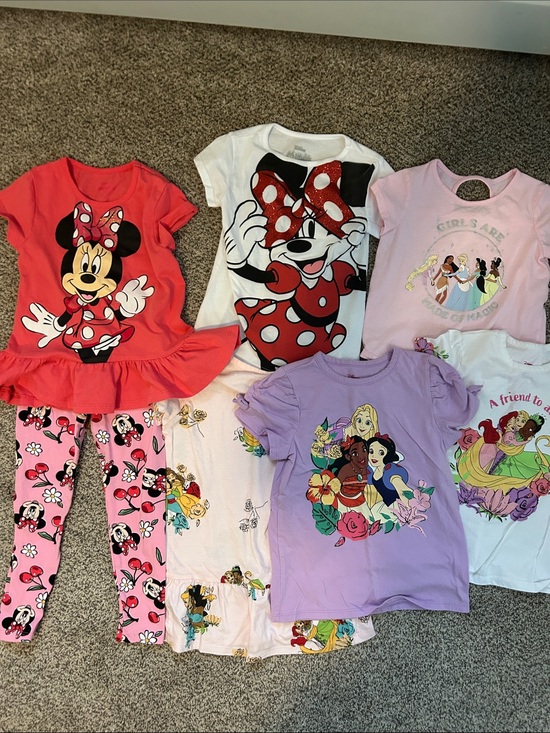 Disney Other - 5T toddler girl disney lot